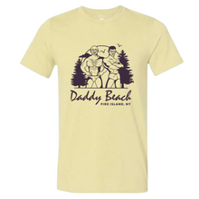 Load image into Gallery viewer, Daddy Beach T-Shirt in Banana Cream
