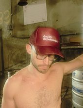Load image into Gallery viewer, Burgundy Trucker
