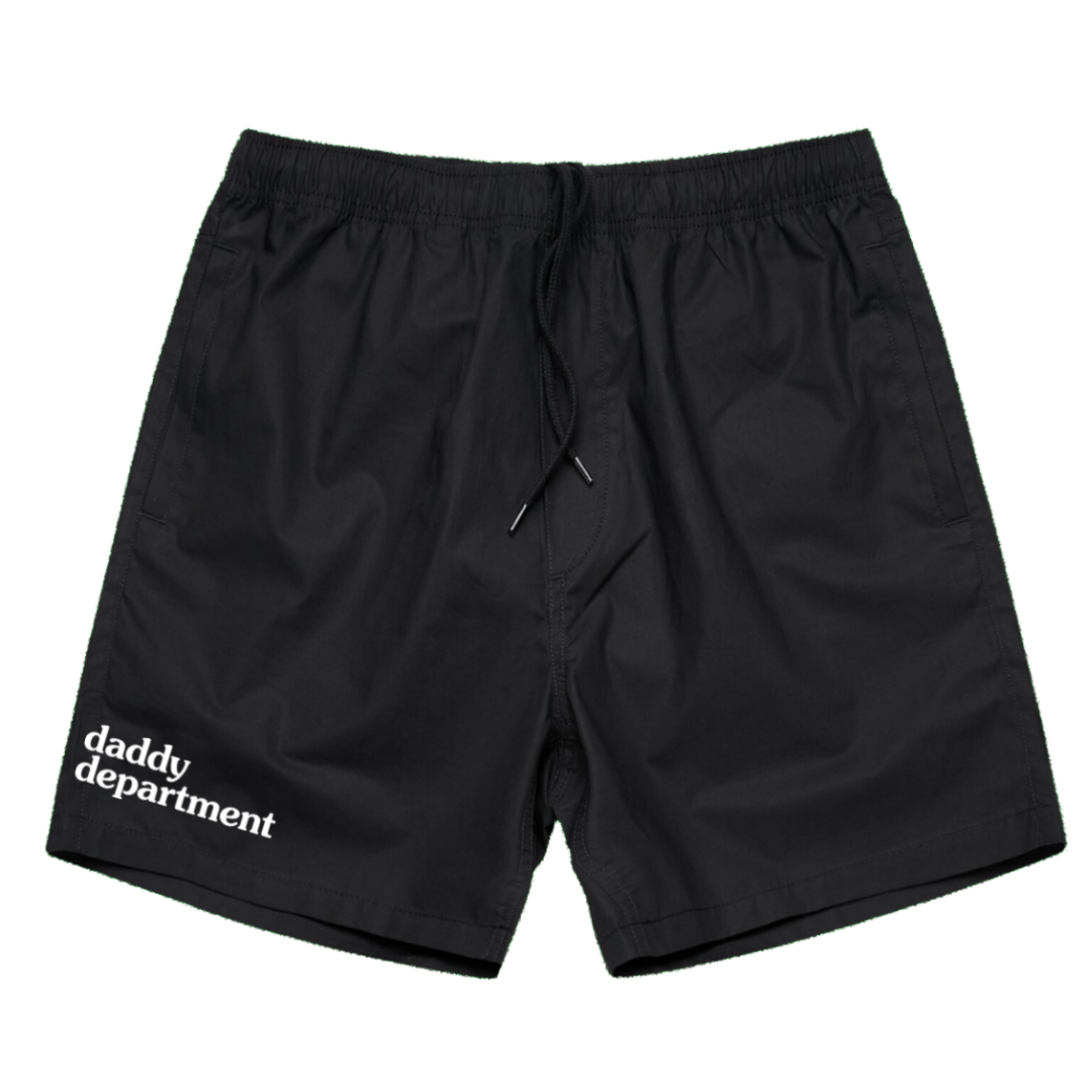 Black Beach Shorts